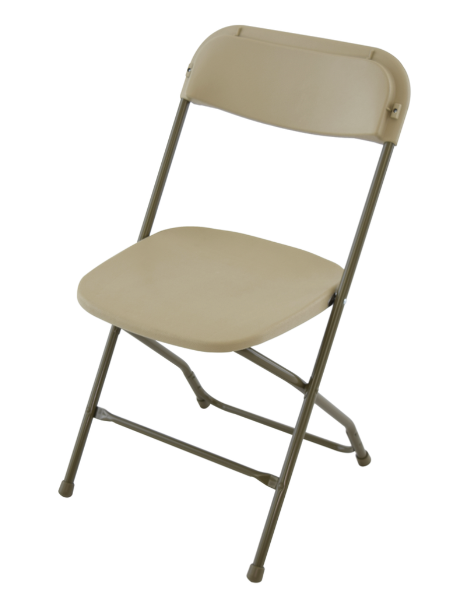 White Plastic Folding Chairs – Multiple Colors Available