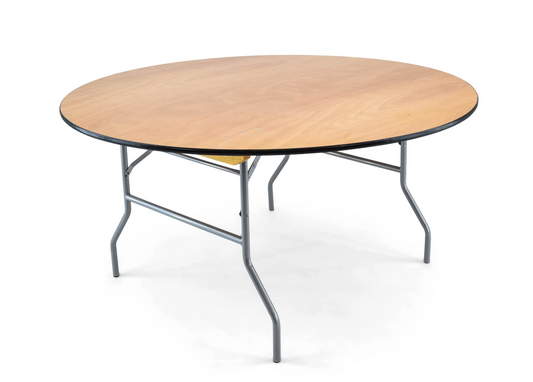 60" Wooden Folding Tables